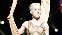 Pink: Verzückt mit süßem Babybauch-Foto