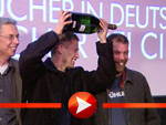 Til Schweiger begrüßt den millionsten Keinohrhasen-Besucher